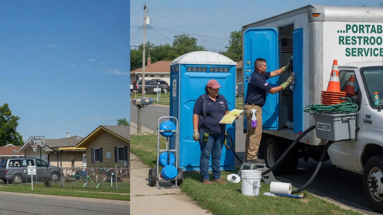 Porta Potty Rental in Rising Sun, IN near me